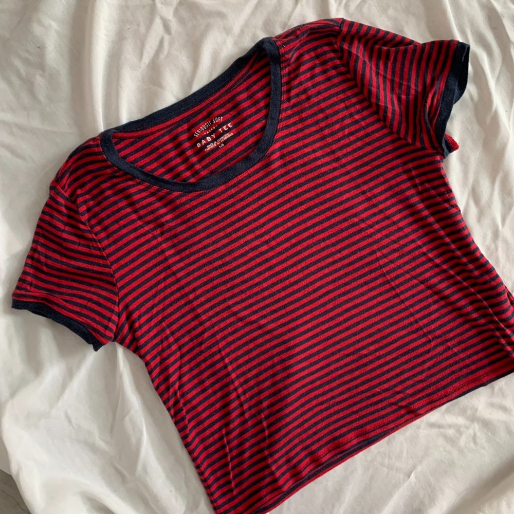 Super Soft Nautical Stripped Baby Tee